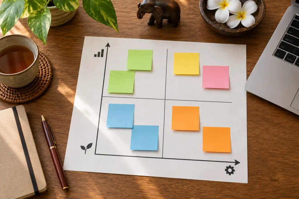 Illustrative Kaizen priority matrix